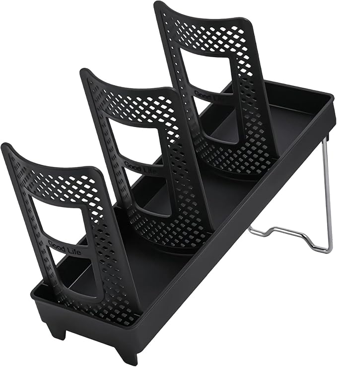 WIN&YING Coffee Cup Holder, Paper Cup and Lid Holder, Universal Disposable Cup Dispenser for Coffee Stations & Restaurant, Bar, Breakroom (Single Row - 3 Slots)