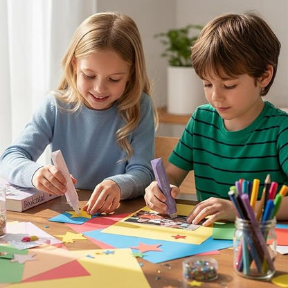 8-Pack Strong Double Sided Tape Roller, 0.23in x 16.4ft Adhesive Tape Glue for Gift Wrapping, Junk Journals, Paper Crafts, Essential Scrapbooking Supplies, Photo Mounting, School Office (GREEN)