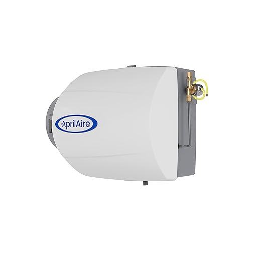 AprilAire 500M 12-gal. Whole-House Small Bypass Evaporative Humidifier with Manual Control for up to 3,600 sq. ft. + AprilAire Model 5843 Humidifier Installation Kit