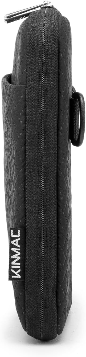 Kinmac 360° Protective Laptop Sleeve Case Bag Cover with Handle for MacBook Air 15 inch, and 15 inch-15.6 inch HP,Lenovo,Dell,ASUS,Acer Notebook Computer (Black Embossing)