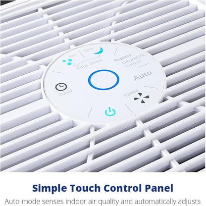 AIRDOCTOR AD1000 HEPA Air Purifier | Perfect for Guest Rooms, Kids' Bedrooms and Home Offices | Circulates the Air in 285 sq. ft. 4x/hour