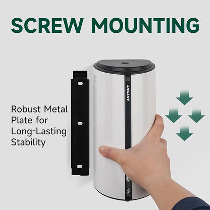 29fl.oz/850ml Commercial Automatic Liquid Soap Dispenser Wall-Mounted Large Capacity Model 1209 White