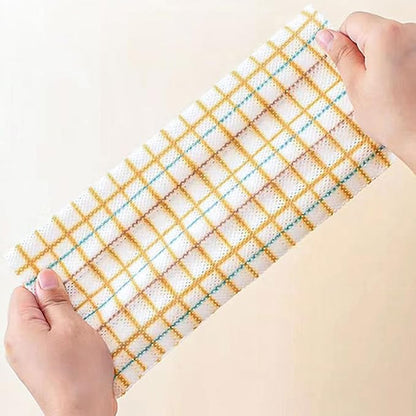 Disposable Kitchen Dish Cloths and Tableware Wipes, 30×42cm, 30pcs, Dual-use Cleaning Cloths for Dishwashing and Household Cleaning