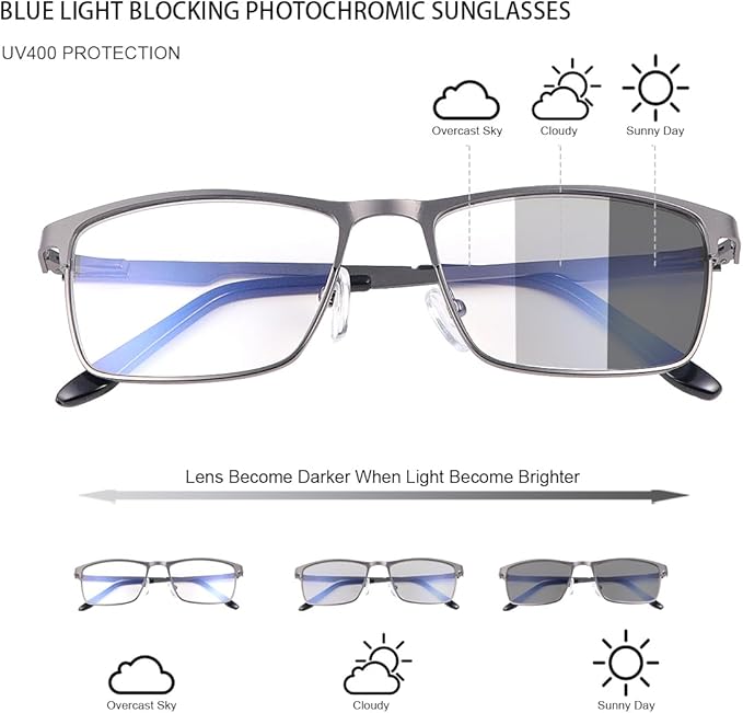 YIMI Blue Light Blocking Glasses UV400 With Spring Hinge Computer Gaming Blue Light Screen Blocker Glasses for Men Women