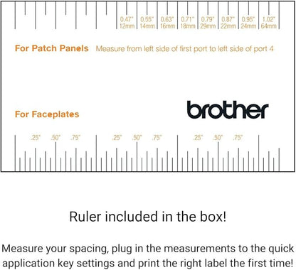 Brother PT-E310BTBP Contractor Kit: P-Touch Handheld Industrial Label Printer with Bluetooth & USB-C Plus 5 Tapes (up to 18mm Labels)