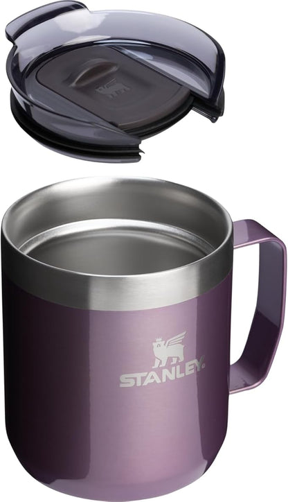 STANLEY Everyday Camp Mug | Drink Through Lid | Cup for Coffee, Tea and Drinks | Insulated Stainless Steel Coffee Mug | BPA-Free