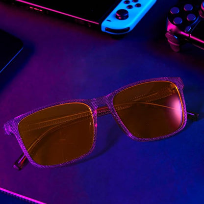 99% Blue Light Blocking Glasses Men Women Lightweight Frame Computer TV Gaming Eyeglasses Reduce Eyestrain