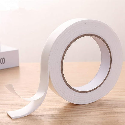 ToLanbbt Double Sided Foam Tape 1.18In x 33FT, Mounting Tape Heavy Duty, Strong Adhesive Weatherproof Seal Strips for DIY Craft Picture Poster, Car & Gap Filling Mountings, Home Office Decor (White)