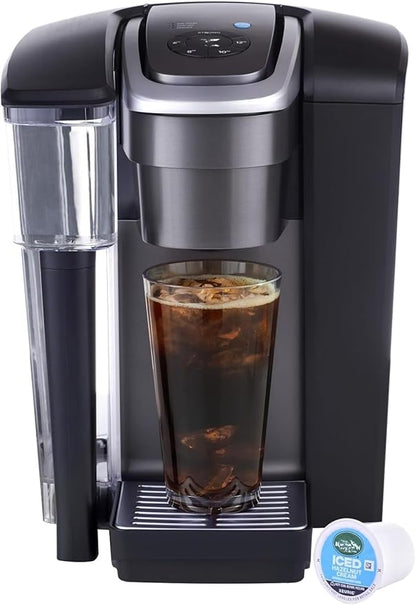 KeurigK 1550 Small Business Coffee Maker with Quiet Brew Technology, Strong Button, and 96 oz. Water Reservoir (Black)