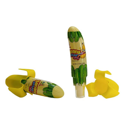 Kids Boom Banana Spray Candy - 12 Pack Novelty Liquid Sweets for Kids & Fruit Party Favors
