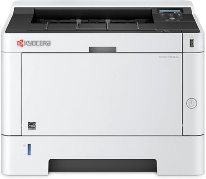 Kyocera 1102RY2US0 Model ECOSYS P2040dw Monochrome Network Laser Printer, 42 PPM B&W, Print Resolution 600 x 600 DPI Up to Fine 1200 DPI, Standard Wireless and Wi-Fi Direct Capability, 256 MB Memory