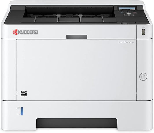 Kyocera 1102RY2US0 Model ECOSYS P2040dw Monochrome Network Laser Printer, 42 PPM B&W, Print Resolution 600 x 600 DPI Up to Fine 1200 DPI, Standard Wireless and Wi-Fi Direct Capability, 256 MB Memory