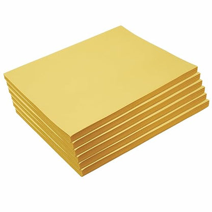 Construction Paper,Yellow,9 inches x 12 inches,300 Sheets,Heavyweight Construction Paper,Crafts,Art,Kids Art,Painting,Coloring,Drawing,Creating,Paper,Art Project,All Purpose