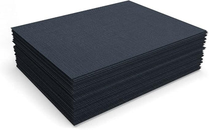 LUXPaper 8.5" x 11" Cardstock | Letter Size | Nautical Blue Linen | 100lb. Cover | 250 Qty