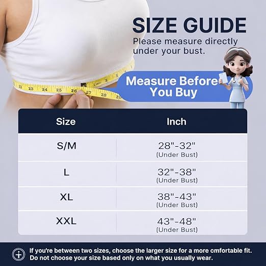 Fit Geno Posture Corrector for Women Invisilite: Invisible Lightweight Back Brace for Neck Shoulder & Upper Back Pain Relief - Improve Posture Correct Hunchback Slouching Under Clothes XX-Large