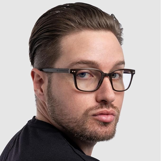 GUNNAR Muir Premium Blue Light Blocking Computer And Gaming Glasses