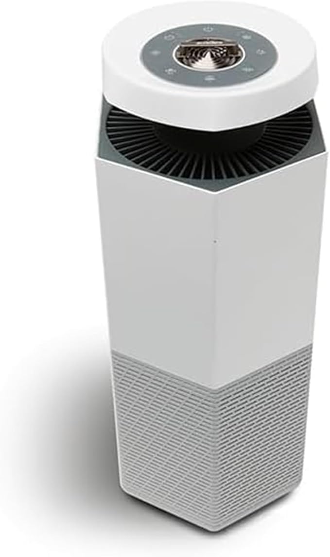Puraclenz Core C750 Air Purifier for Home, HEPA Filter, Air & Surface Purification, Up to 3000 sqft, Removes 99.97% Pollutants, Mold, Dust, Allergens, Smoke