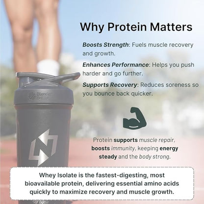Nutrition On The Go Whey Protein Isolate Packets with Creatine – 25g Protein + 5g Creatine – Single-Serve Travel Protein Powder – Chocolate (15-Pack)