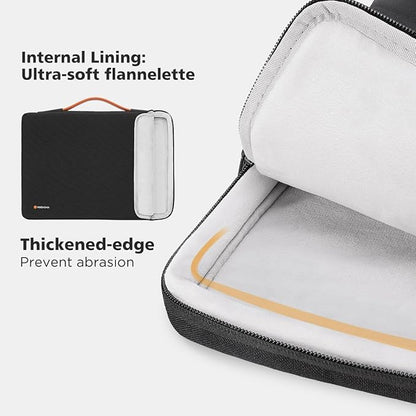 NIDOO 14 inch Laptop Sleeve Case Carrying 13 inch Computer Bag & Accessory Bag for 13.5" Surface Book 3/14" MacBook Pro M1 M2 / Lenovo ThinkPad X1 Carbon/ThinkPad P14s L14 T14 E14 / HP EliteBook