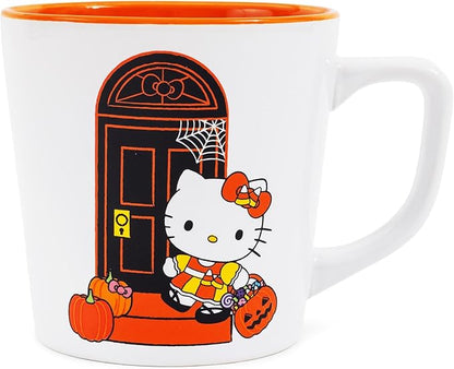 Silver Buffalo Sanrio Hello Kitty Halloween Ceramic Mug, 17.5 Ounces
