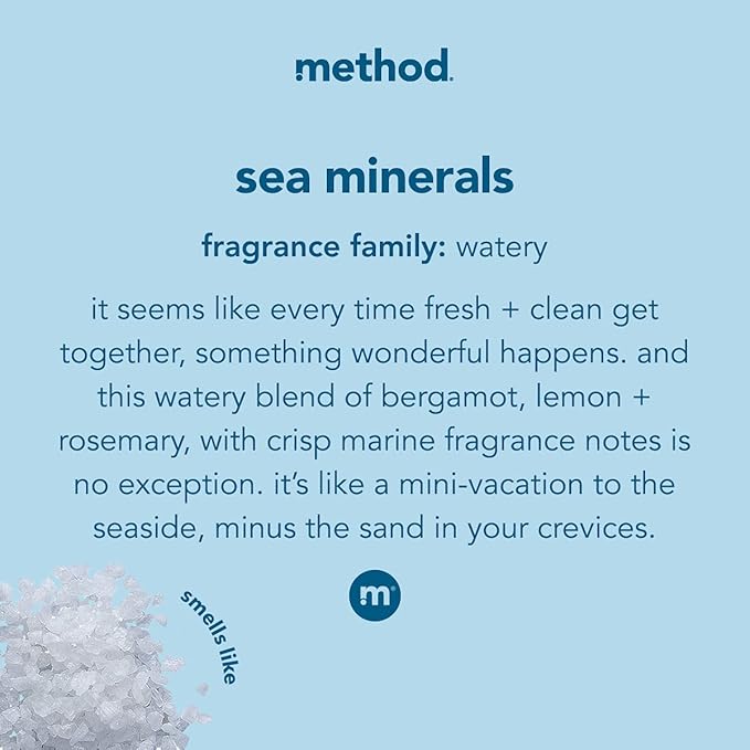 Method Foaming Hand Soap, Sea Minerals,10 Fl Oz (Pack of 1)
