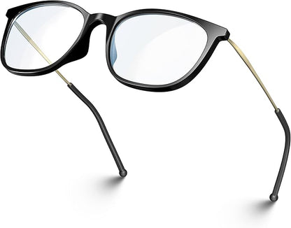 VISOONE Anti Slip TR90 Blue Light Blocking Glasses Size M Eyewear Frame with Anti Glare Eye Protection for Women GaeL