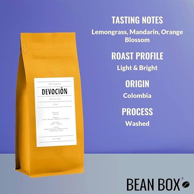 Citrus - Roasted by Devocion - Freshly Ground Coffee - 12 Ounce Bag