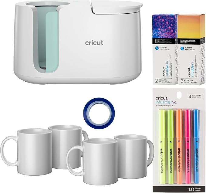 Cricut Mug Press Machine | Essentials Starter Kit