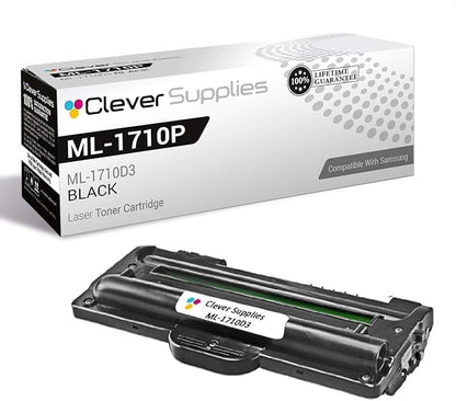 CS Replacement Toner Cartridge Compatible with Samsung ML-1710P ML-1710D3 Black