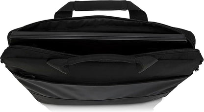 Lenovo Laptop Shoulder Bag T215 15.6 inch - Black- Slip Laptop Compartment - Front Zippered Pocket - Adjustable Strap