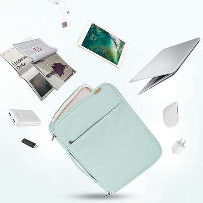 DOMISO 16 inch Laptop Sleeve Case Water Resistant Shockproof Protective Computer Bag for 16" Dell/HP Pavilion Envy/ThinkPad IdeaPad/ASUS Vivobook,Mint Green