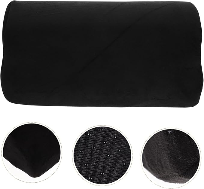 Under Desk Foot Rest Pad with Soft Cover Ergonomic Office Foot Support Cushion for Leg and Knee Relaxation Promotes Comfortable Footrest for Home and Work Use