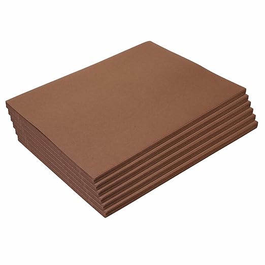 Construction Paper,Dark Brown,9 inches x 12 inches,300 Sheets,Heavyweight Construction Paper,Crafts, Kids Art,Painting,Coloring,Drawing,Creating,Art,Paper,Art Project,All Purpose