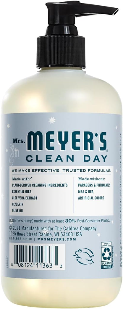 Mrs. MEYER'S Liquid Hand Soap Variety, 1 Basil, 1 Snowdrop Hand Soap, 1 CT