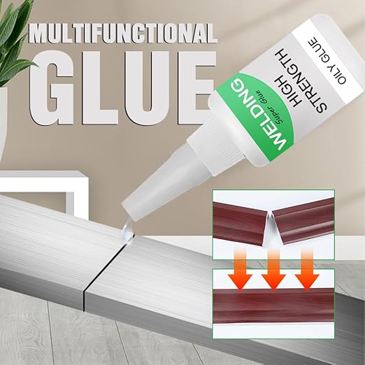 Jue Fish Multifunctional High-Strength Oily Welding Adhesive, Universal Glue (2 Pcs)