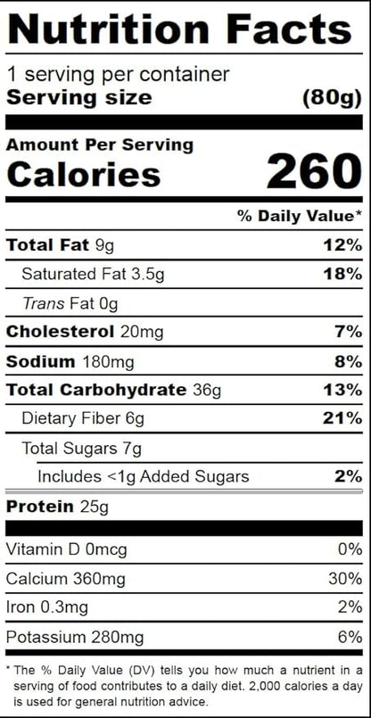 25g Protein Bar Crispy Rice Treat Cookies & Cream | Clean Ingredients, No Added Sugar, 7g Fiber, Gluten Free | High Protein Snack for On-the-Go, Post-Workout or Dessert Cravings | 8 Count | Tidetreats