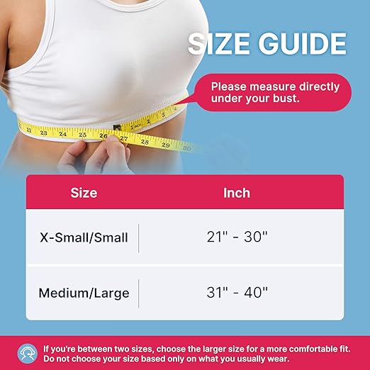 Fit Geno Posture Corrector for Petite Women and Men: Adjustable Upper Back Brace - Improve Posture Correct Hunchback Slouching Invisible Under Clothes (Medium)