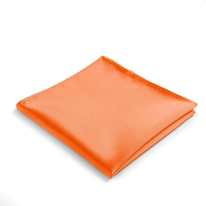 Mens Solid Satin Mens Tie With Hanky,Handmade Neckties For Men