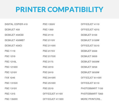 SPEEDYINKS Remanufactured Toner Cartridge Replacement for HP 56 (Black, 4 Cartridge Pack) See List of Compatible HP DeskJet, Digital Copier, OfficeJet PSC and PhotoSmart Printers