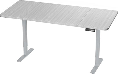 VIVO Electric 71 x 30 in Standing Desk, Memory Height Adjustment, 1B Series, Dark Gray Top Gray Frame, DESK-KIT-1G7G