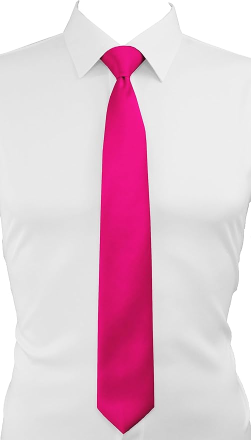 trilece Ties for Men - Men's Solid Color Ties - Formal Neckties for Men - Neck Tie for Man