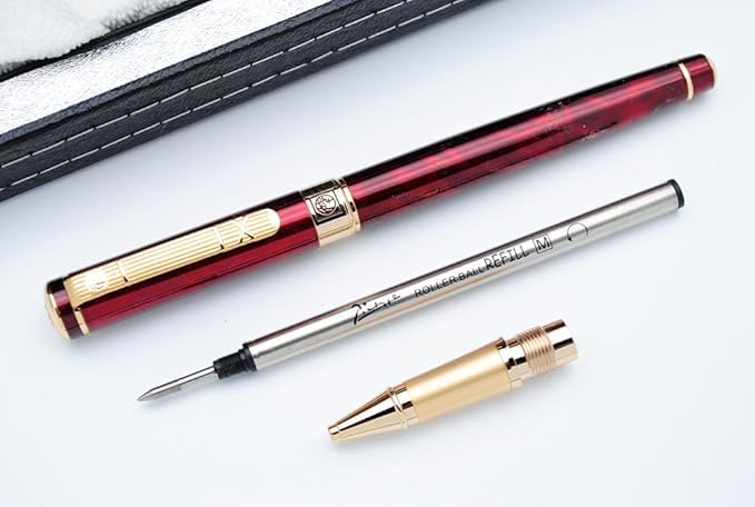 Picasso 902 Gentleman Collection Rollerball Pen 0.5mm Nib Original Box (Carnelian)