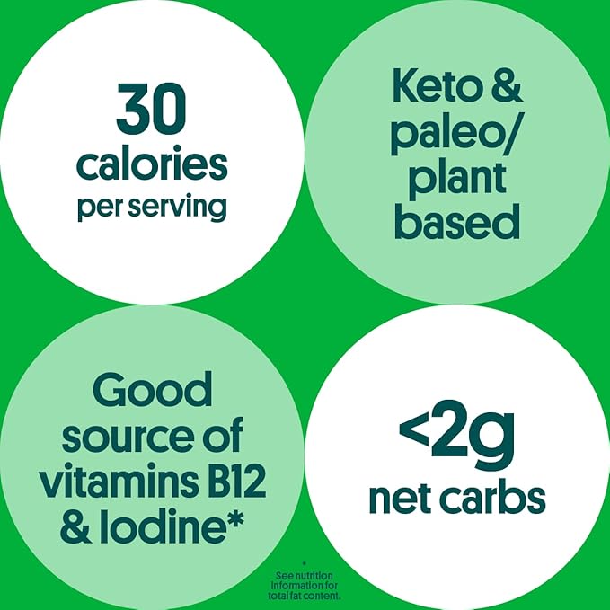 Gimme Seaweed Organic Premium Roasted Seaweed Snacks, Wasabi,12 Count Sharing Size, Keto, Vegan, Gluten-Free, Great Source of Omega3s and Iodine, Healthy On-The-Go Snack for Kids and Adults
