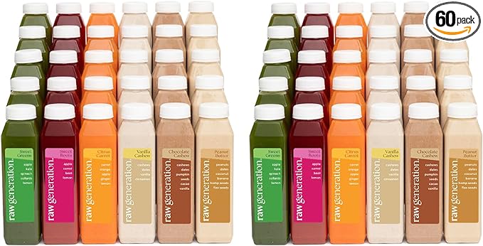 Raw Generation Cleanse for 2 – Cleanse with a Partner for Maximum Results – Two 5-Day Protein Cleanses to Lose Weight, Build Lean Muscle, Reduce Bloating, Increase Energy & Reset Your Diet