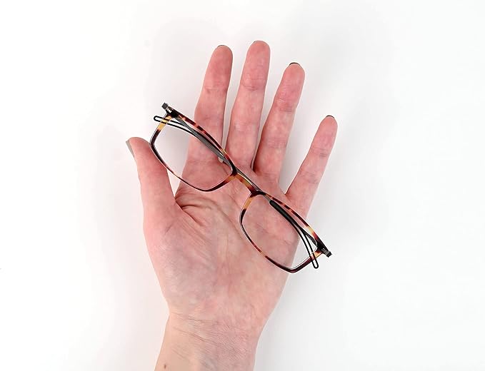 ThinOptics Frontpage Blue-Light Blocking Computer Reading Glasses and Milano Aluminum Case