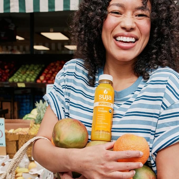 Suja 3-Day Cold-Pressed Juice Cleanse, Organic, Fresh Pressed Juice with No Added Sugar, Supports Immune & Digestive Health, Plant-Based, Gluten-Free & Beginner Friendly (3 Day Cleanse)