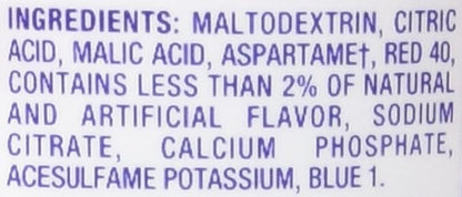 Crystal Light Raspberry Ice Drink Mix (12-Quart), 1.3 Ounce Packages (Pack of 4)