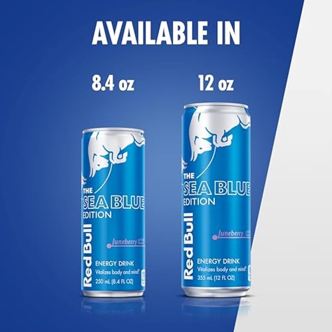 Red Bull Summer Edition Juneberry Energy Drink, 8.4 Fl Oz, 24 Cans