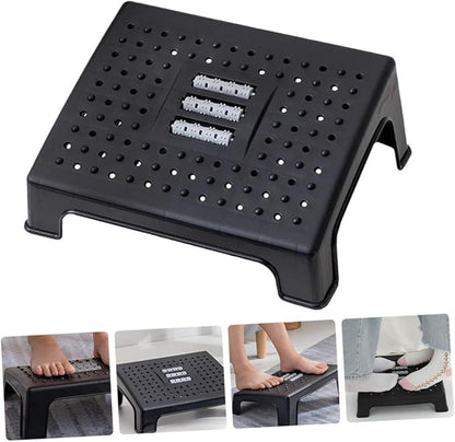 Alipis Non-Slip Desk Footstool for Under Desk Use Foot Rest with Rounded Edges for Office Home Adults and Comfortable Support for Sitting Posture and Leg Comfort