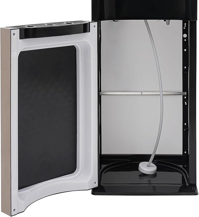 TFCFL Bottom Loading Water Cooler Dispenser with 3 Temperature Settings of Hot, Cold, Room Water, Floor Standing Hot and Cold Water Dispenser, Home Standing Water Dispenser (Champagne Gold)